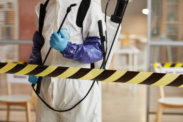 Professional Blood Cleanup technician working in Williamstown, KY